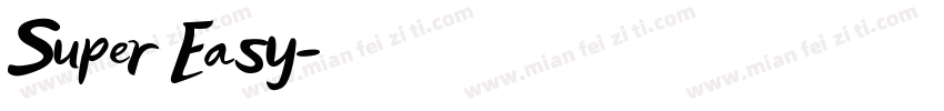 Super Easy字体转换